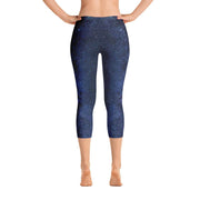 Milky Way Capri Leggings - 57 Peaks